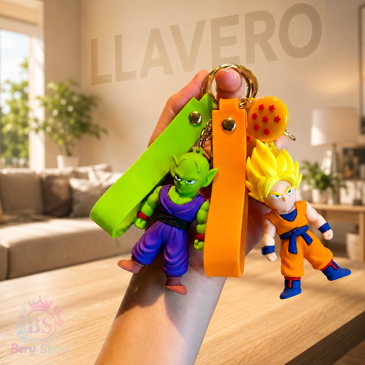Llavero Dragon Ball Z con figura y correa para decorar tus llaves con  Foto 7317034-3.jpg