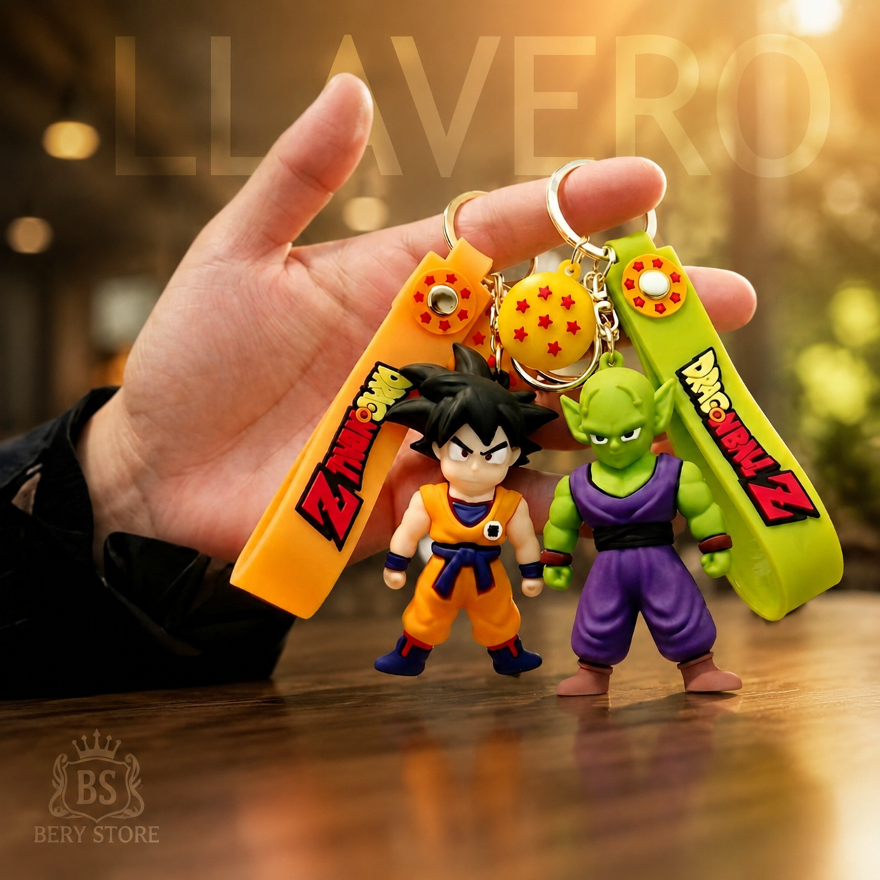 Llavero Dragon Ball Z con figura y correa para decorar tus llaves con  Foto 7317034-4.jpg