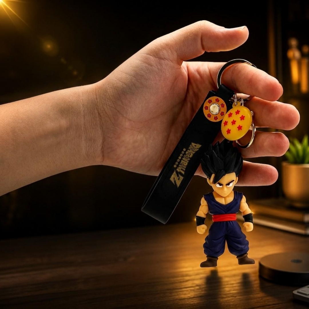 Llavero Dragon Ball Z con figura y correa para decorar tus llaves con  Foto 7317034-5.jpg