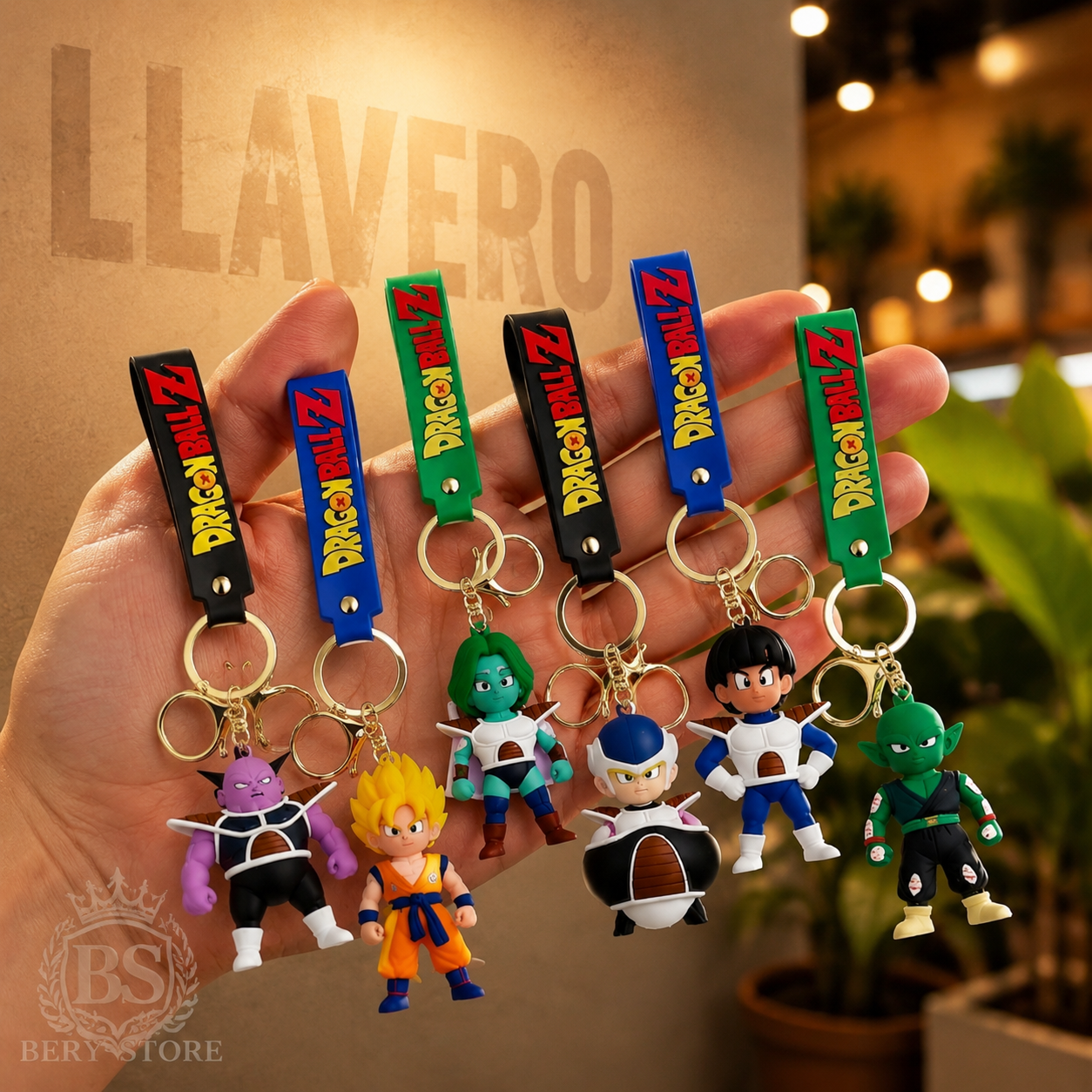 Llavero Dragon Ball Z con figura y correa para decorar tus llaves con  Foto 7317034-8.jpg