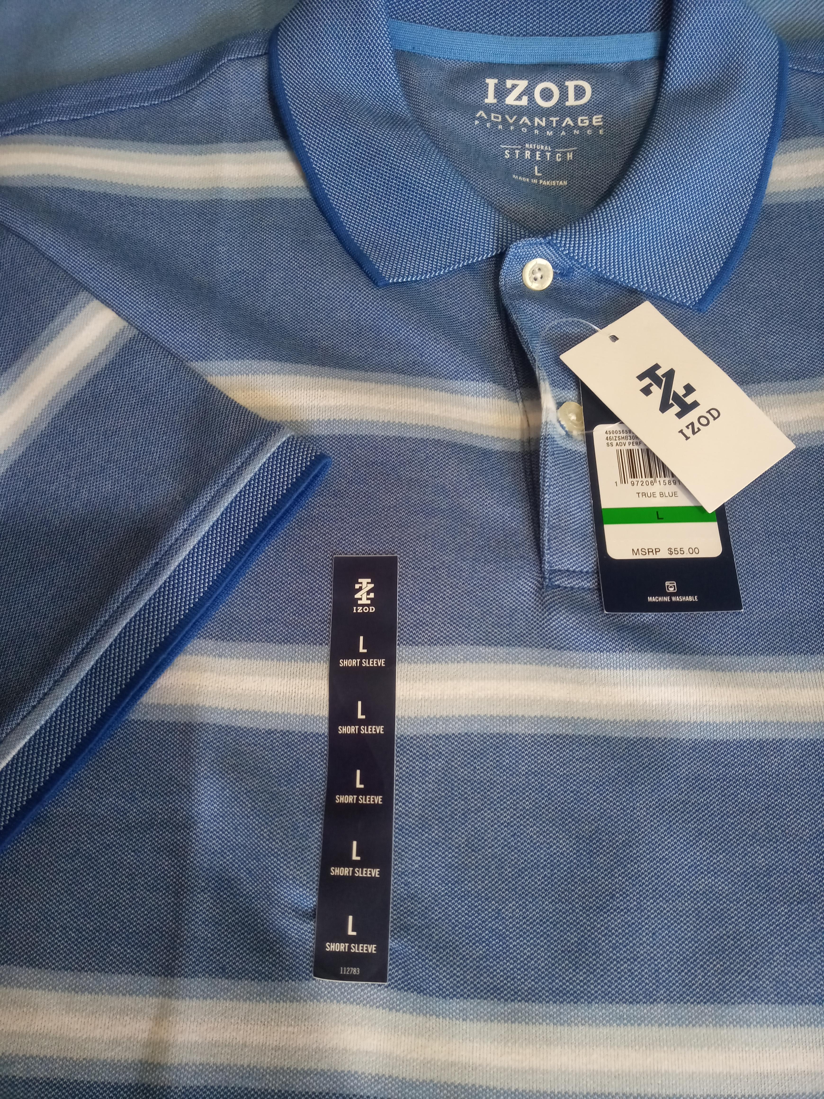 Poloche Nuevo IZOD Original de cuello L. Corre XL Foto 7317103-5.jpg