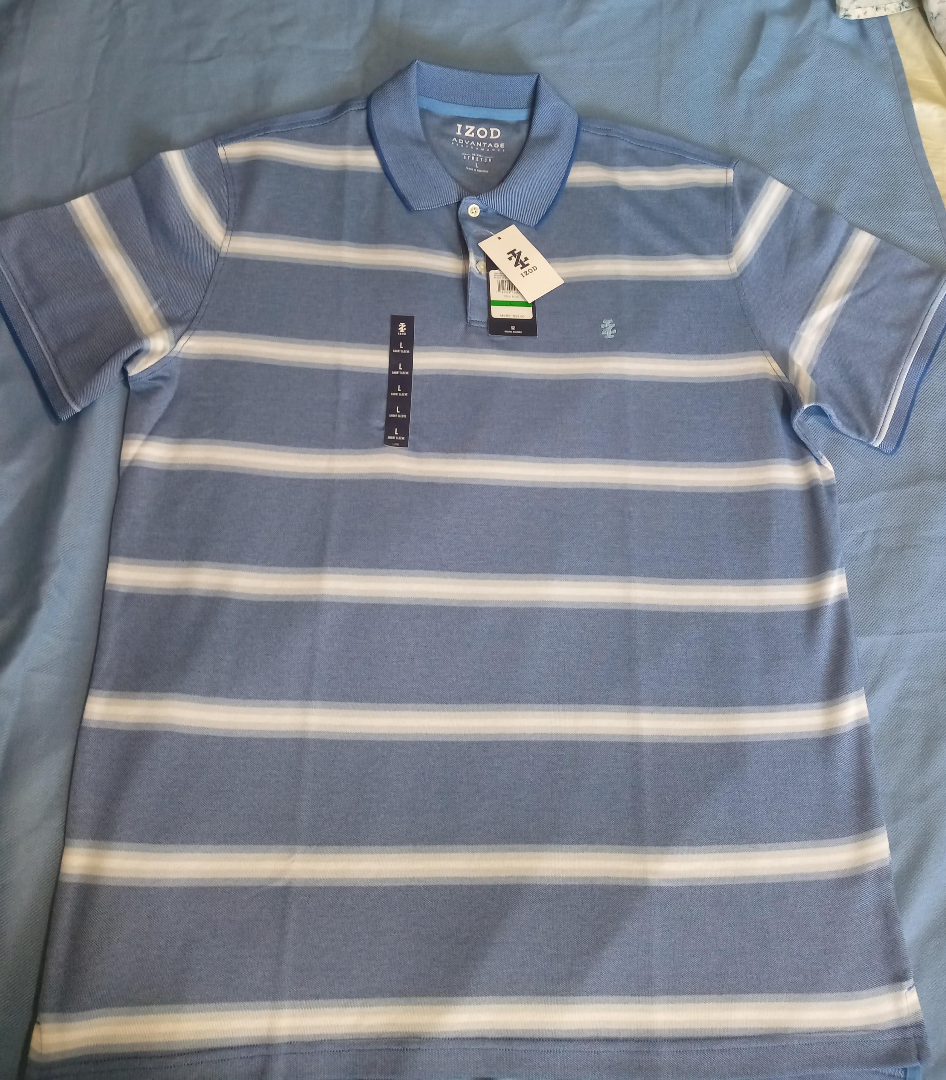 Poloche Nuevo IZOD Original de cuello L. Corre XL Foto 7317103-6.jpg