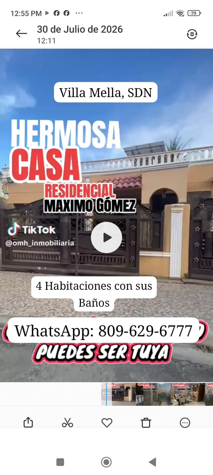 Casa de 2 Niveles en VENTA Villa Mella Res Máximo Gómez 4 Habitaciones Foto 7317264-1.jpg