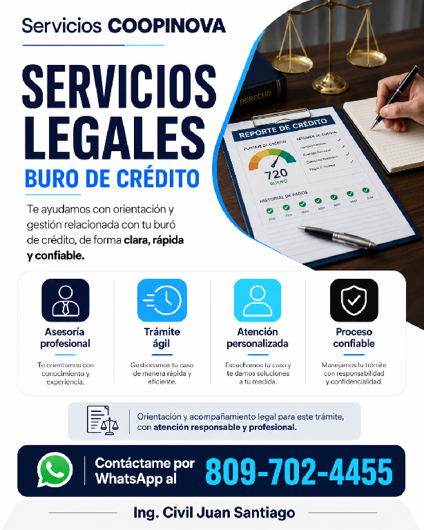 Orientación y gestión de buró de crédito  Atención profesional Foto 7317544-1.jpg
