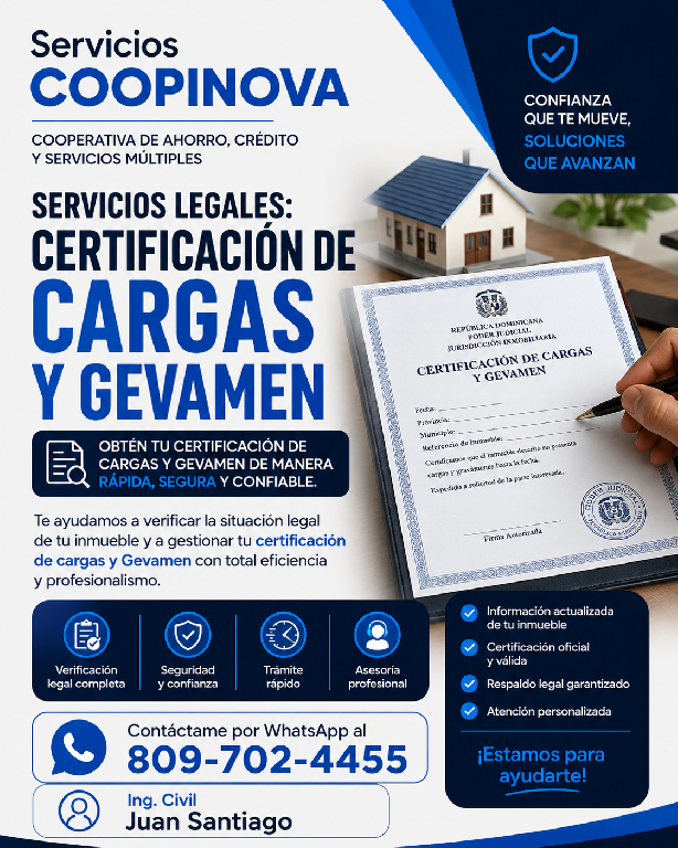 CERTIFICACION DE CARGAS Y GEVAMEN Foto 7317547-1.jpg