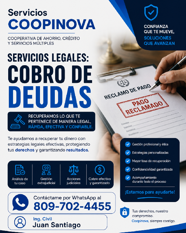 Cobro de deudas  Gestión legal y profesional Foto 7317549-1.jpg