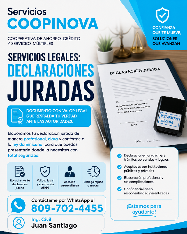 Redacción de declaraciones juradas  Servicios legales Foto 7317555-1.jpg