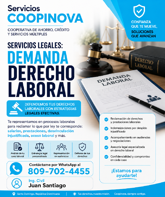 Demanda laboral  Asesoría y representación legal Foto 7317556-1.jpg