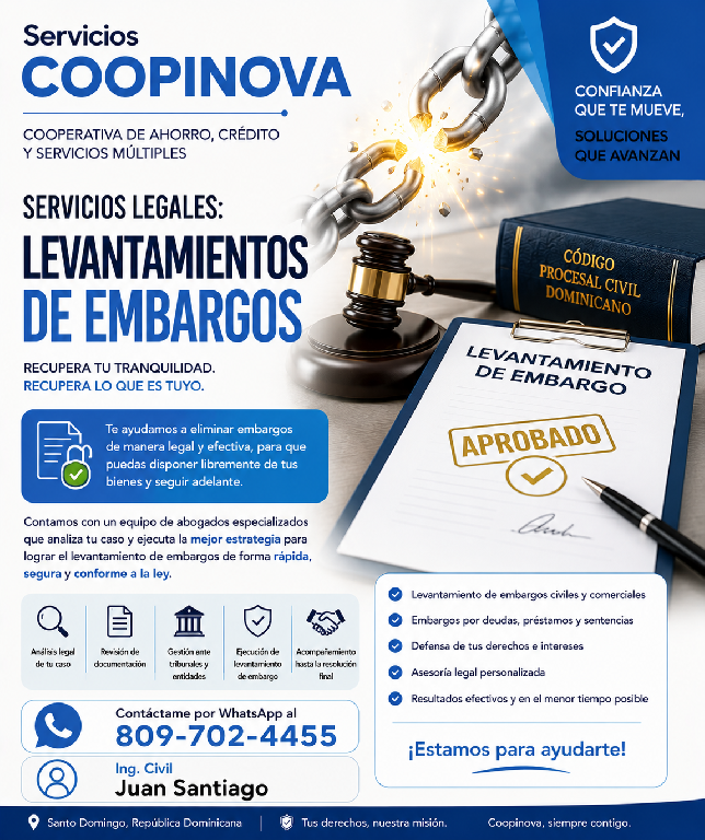 Levantamiento de embargos  Asesoría y gestión legal Foto 7317568-1.jpg