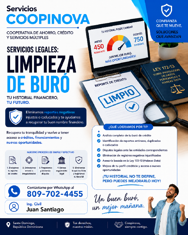 Revisión y rectificación de buró de crédito  Asesoría profesional Foto 7317569-1.jpg