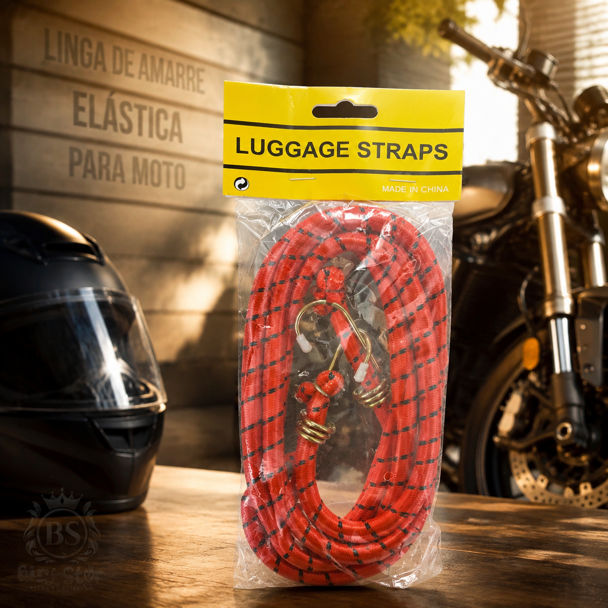 Cuerda Elástica de Amarrar para Moto con Ganchos  Soga y Linga Elástic Foto 7317749-7.jpg
