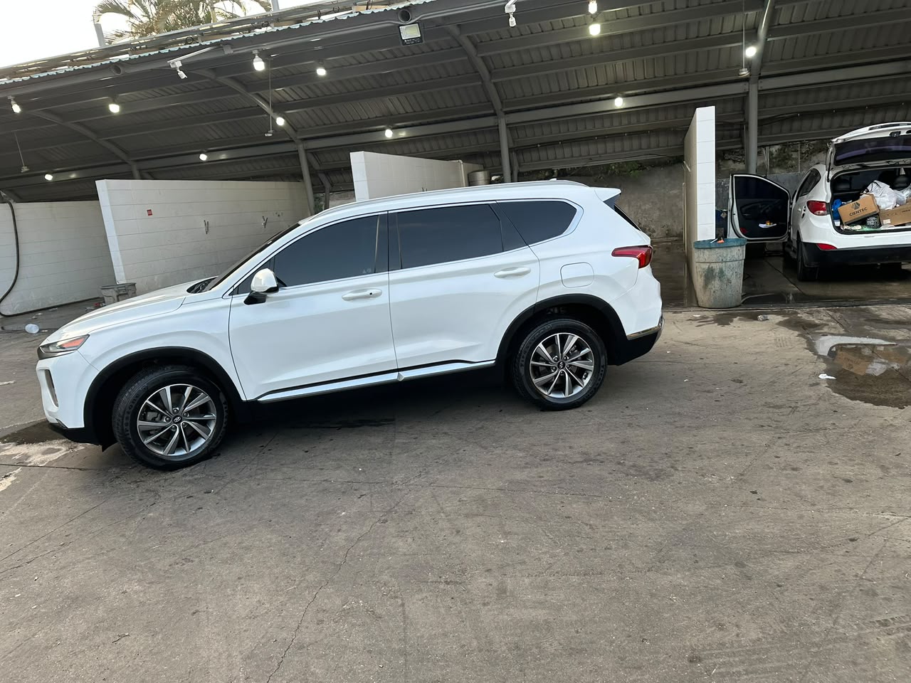  HYUNDAI SANTA FE 2019 BLANCA en Santo Domingo Oeste Foto 7317857-6.jpg