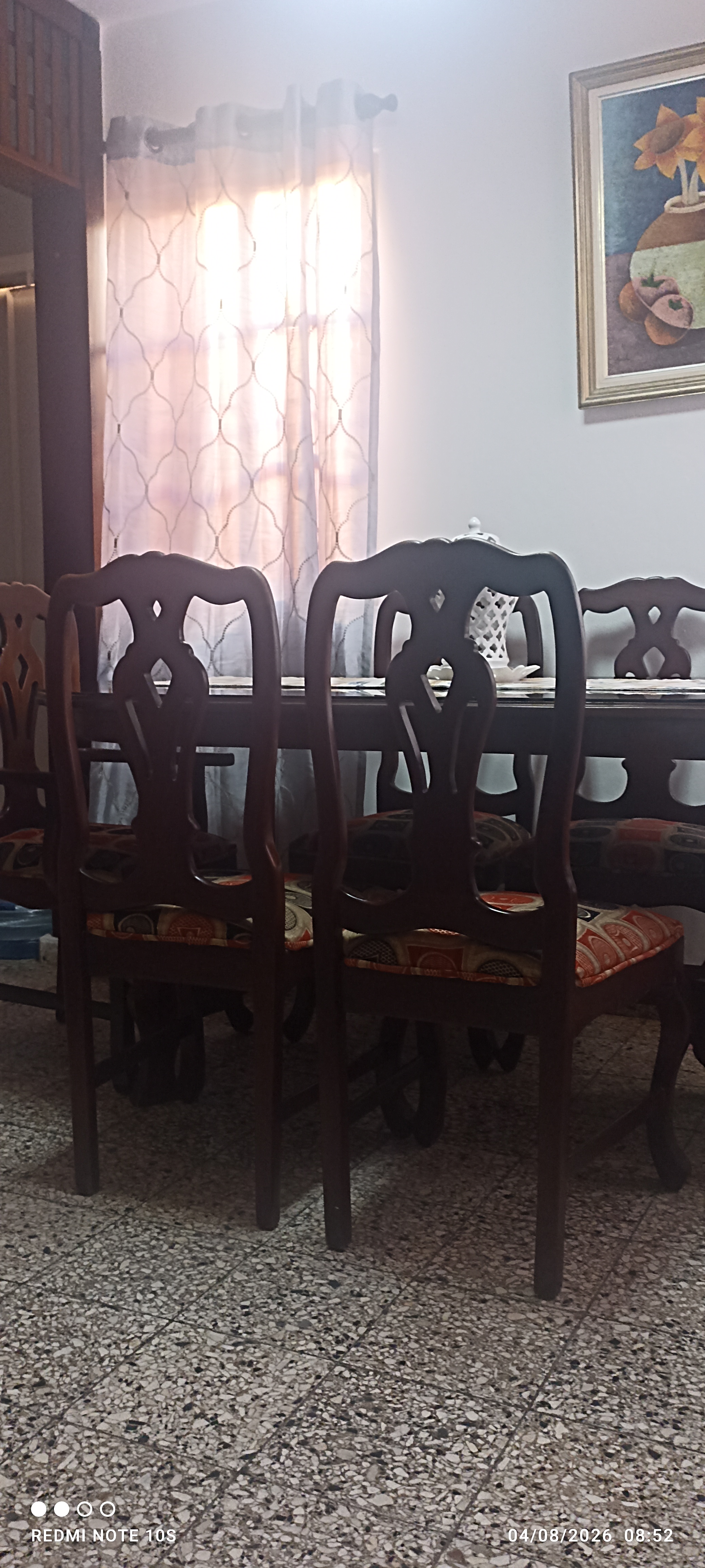 COMEDOR EN CAOBA DE 6 SILLAS Foto 7317978-3.jpg