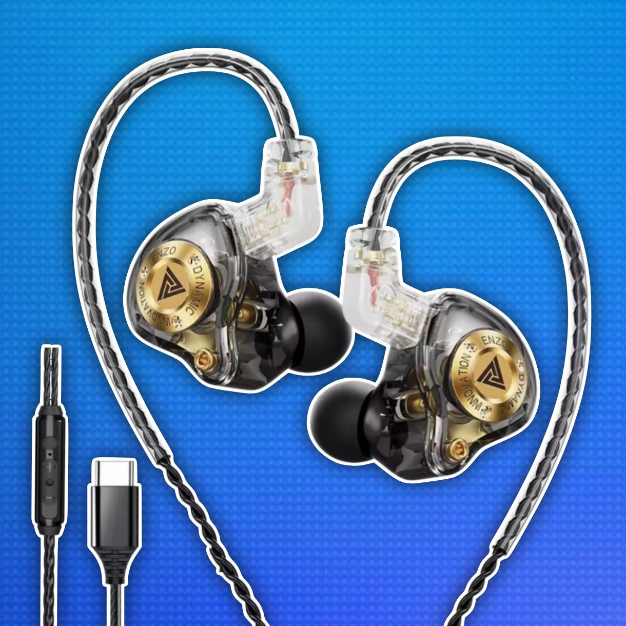 QKZ Enzo Pro / auricular in-ears Gaming profesional Foto 7318107-1.jpg