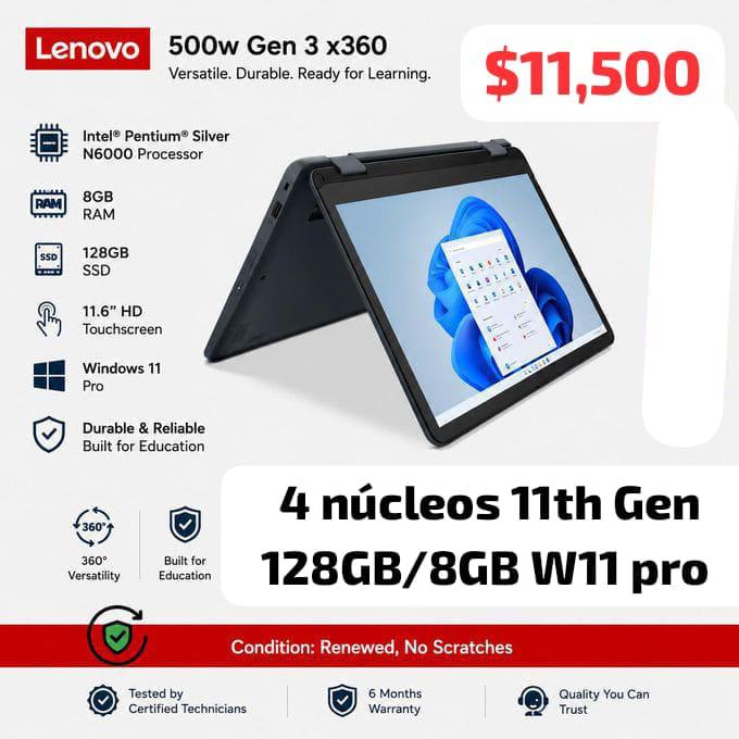 Laptop 2 en 1 Lenovo Touch 12 PG. 11500 Foto 7318260-1.jpg