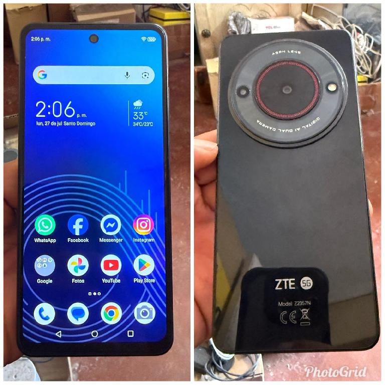  ZTE Blade A75 5G 128gb/4gb ram 50mp con IA exclusivo de altice Foto 7319447-1.jpg