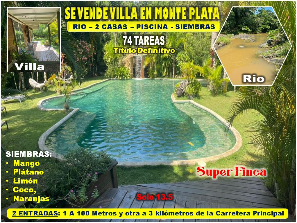 Vendo VILLA CON SU PISCINA  SIEMBRAS EN MONTE PLATA CON 74 TAREAS Foto 7319616-1.jpg