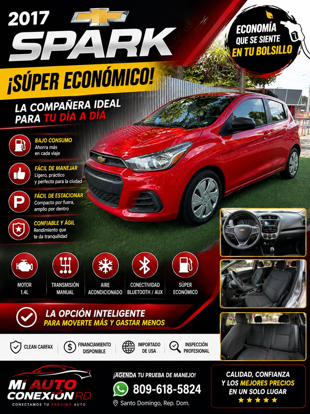 Chevrolet Spark 2017 Gasolina Foto 7319706-3.jpg