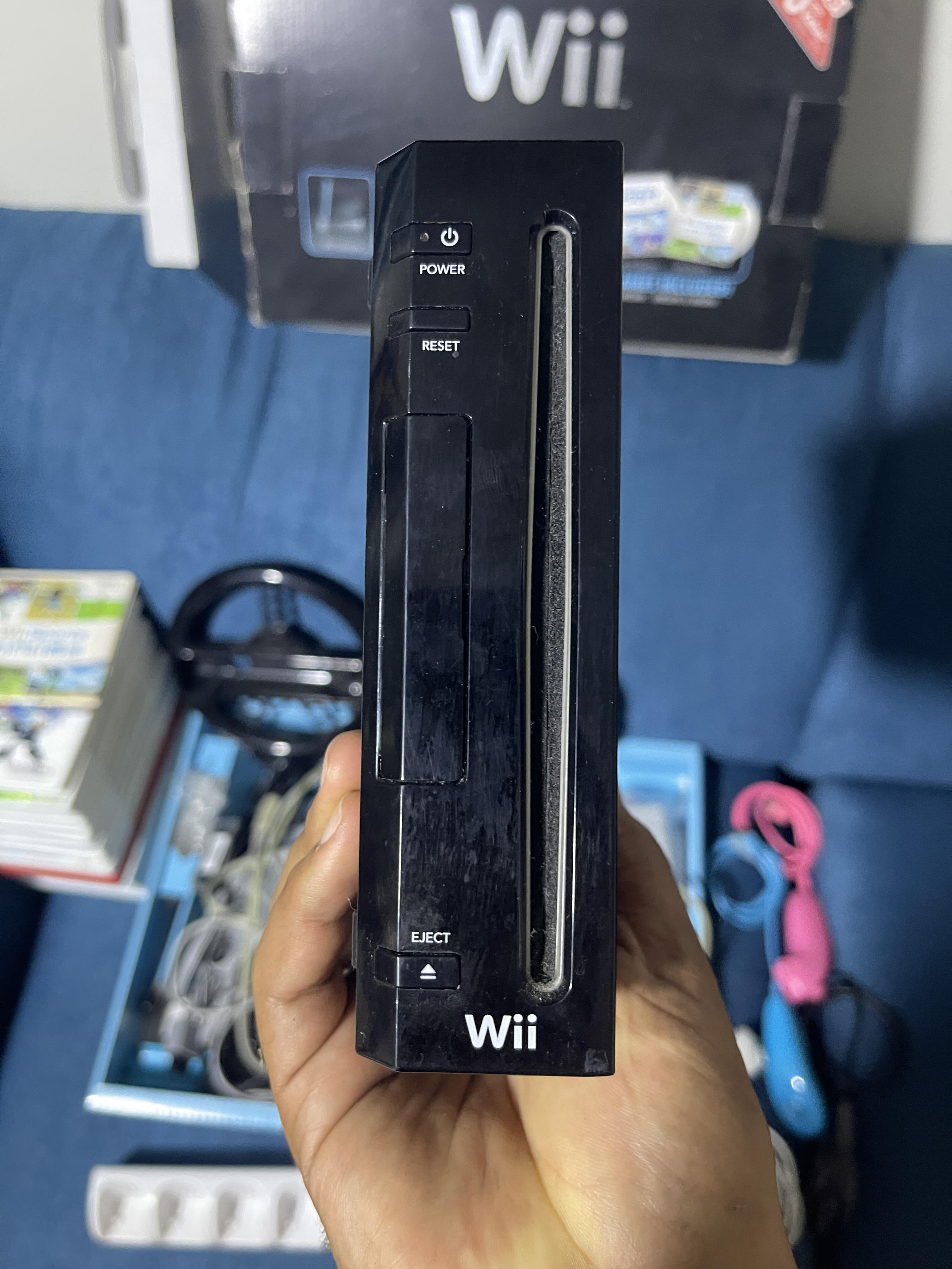 Nintendo Wii Negra Modelo RVL-001 Foto 7319749-5.jpg