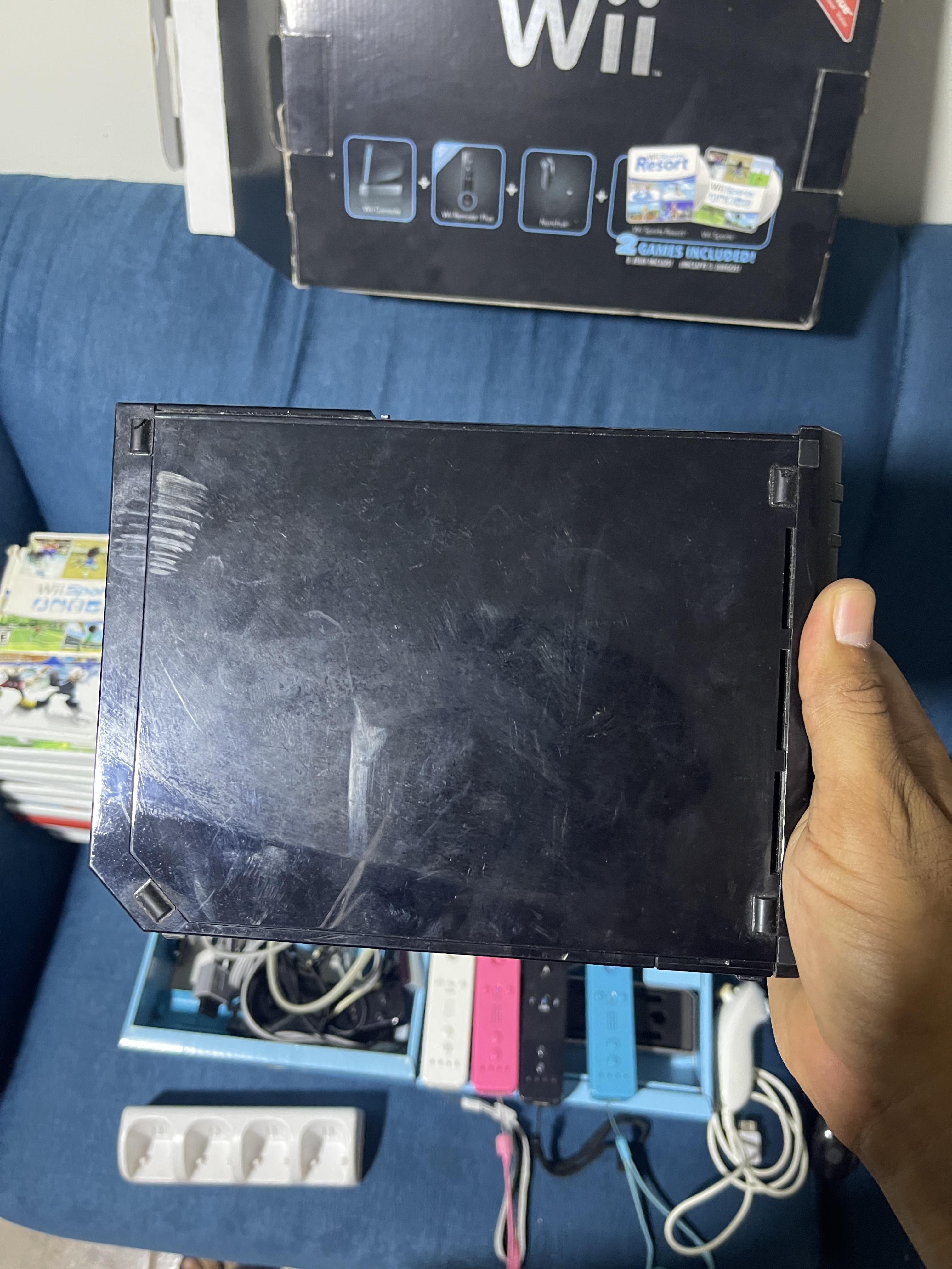 Nintendo Wii Negra Modelo RVL-001 Foto 7319749-9.jpg