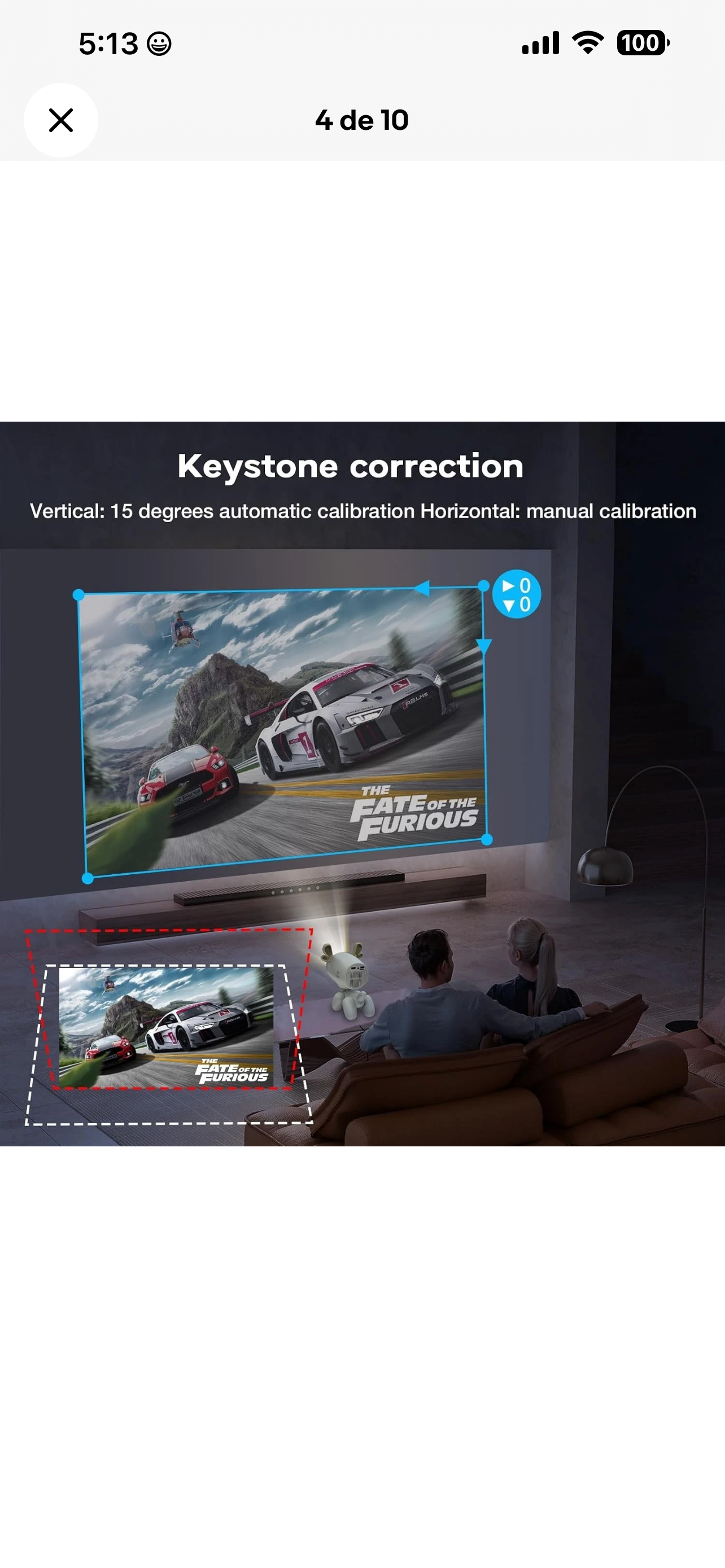 Smart Mini Projector 4K 1080P LED WiFi Bluetooth Foto 7320002-4.jpg