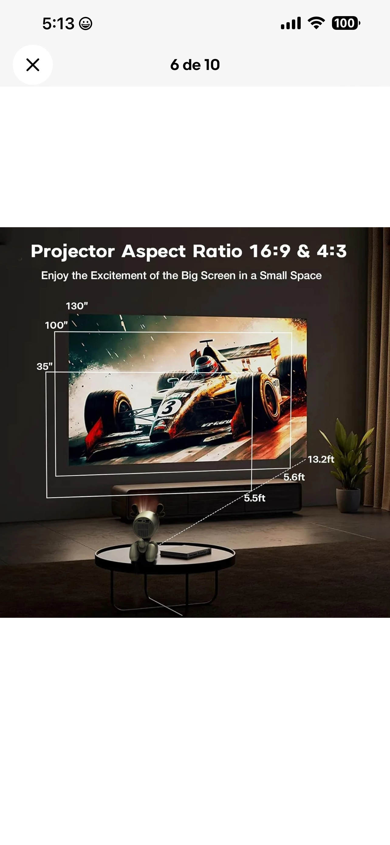 Smart Mini Projector 4K 1080P LED WiFi Bluetooth Foto 7320002-6.jpg