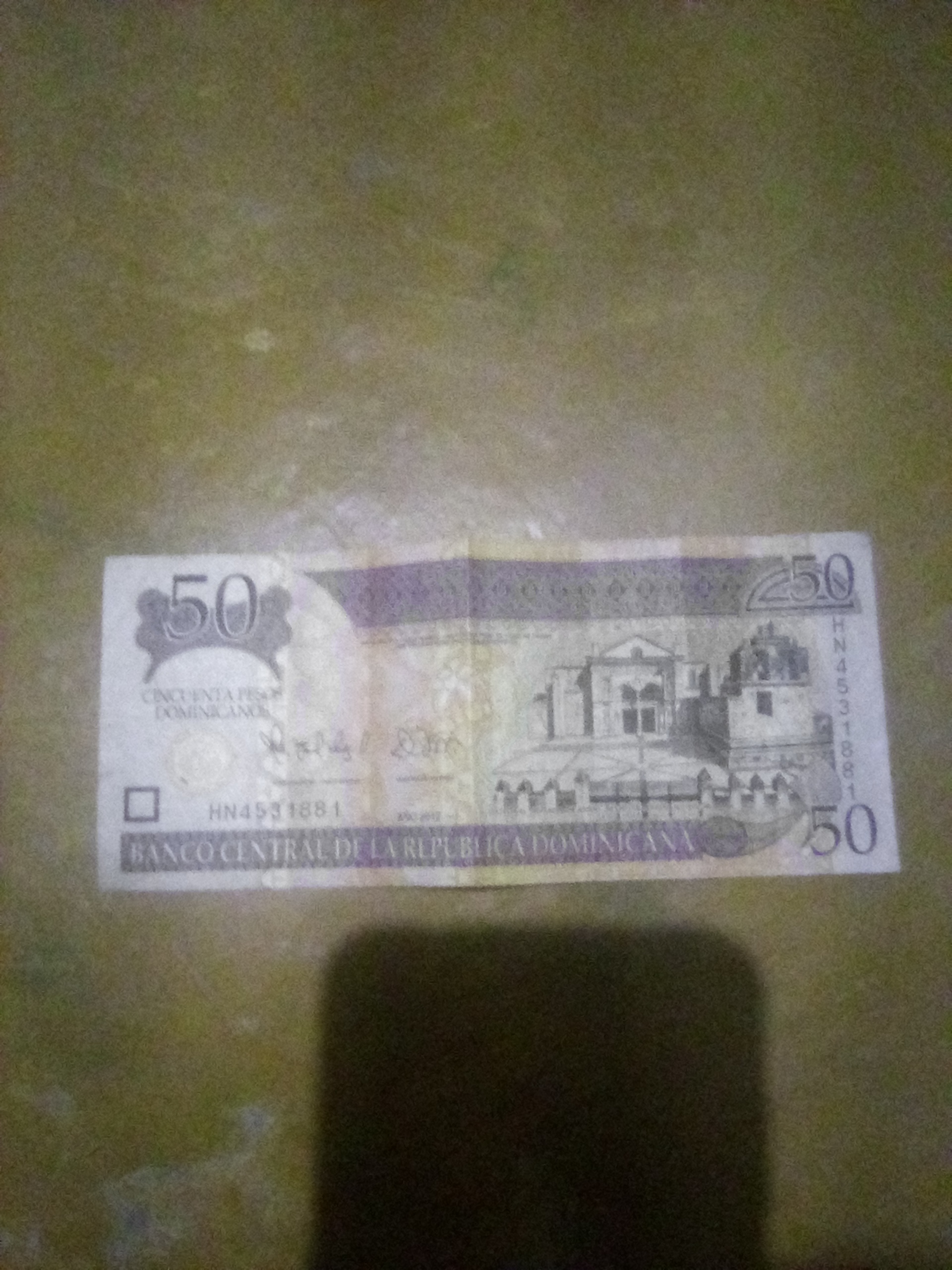 50 peso dominicano del 2012 nuevos en Duarte Foto 7320624-2.jpg