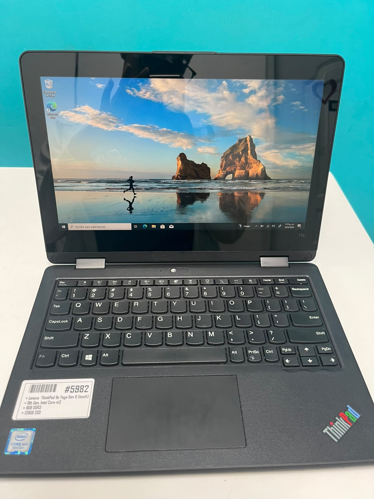Laptop Lenovo Thinkpad 1 1e Yoga Gen 8th / touch Gen Intel Core m 3 /  Foto 7321296-2.jpg