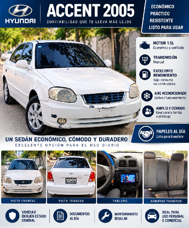 Hyundai Accent 2005 en La Romana Foto 7321581-1.jpg