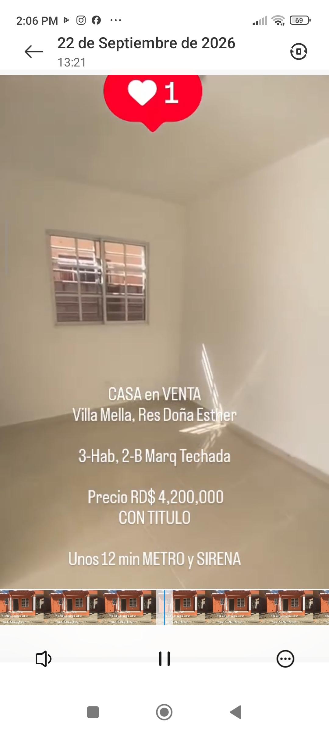 CASA en VENTA en Villa Mella Res Doña Esther 3-Hab 2-B Marq Techada Un Foto 7321669-5.jpg