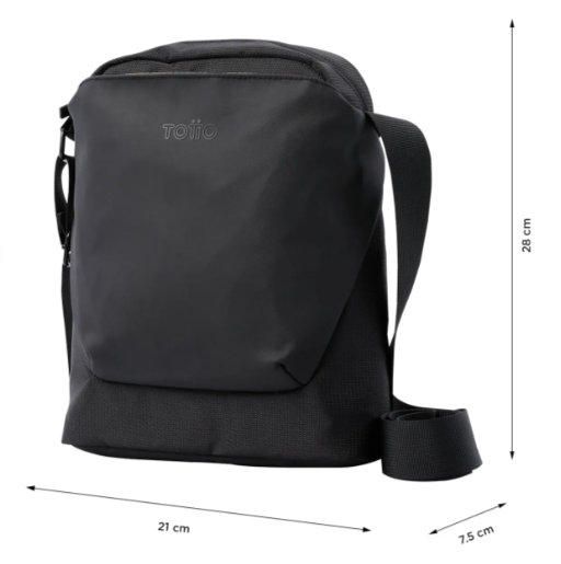 VENDO en OFERTA! Bolso Para Hombre Crossbody Negro Totto Foto 7322429-8.jpg