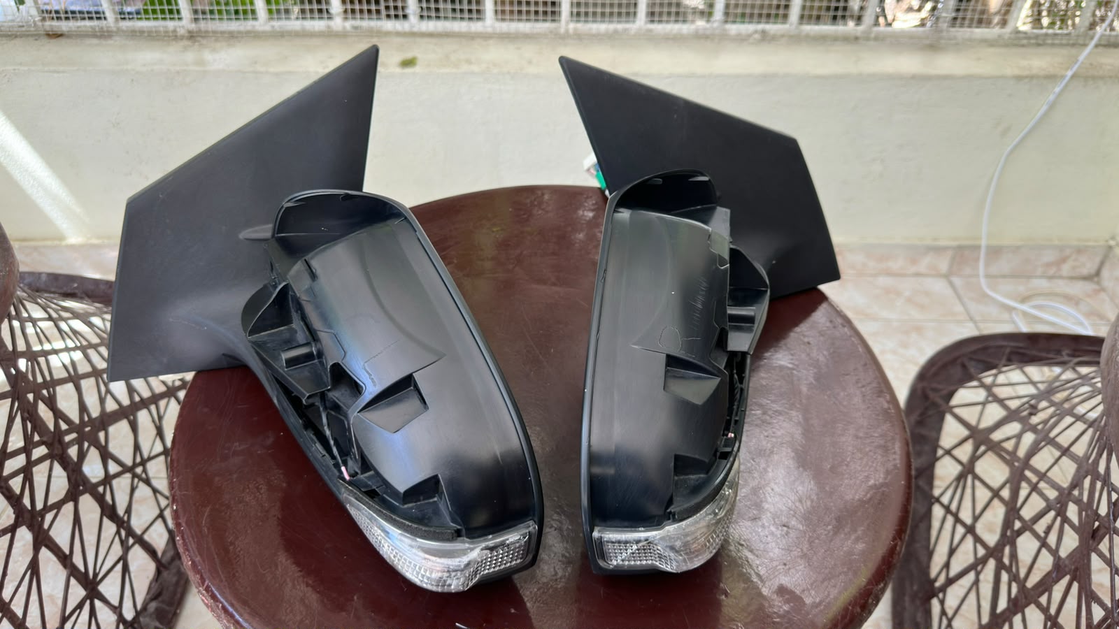 RETROVISORES BRAZO COMPLETO TOYOTA COROLLA 2018 NEGRO Foto 7322433-7.jpg