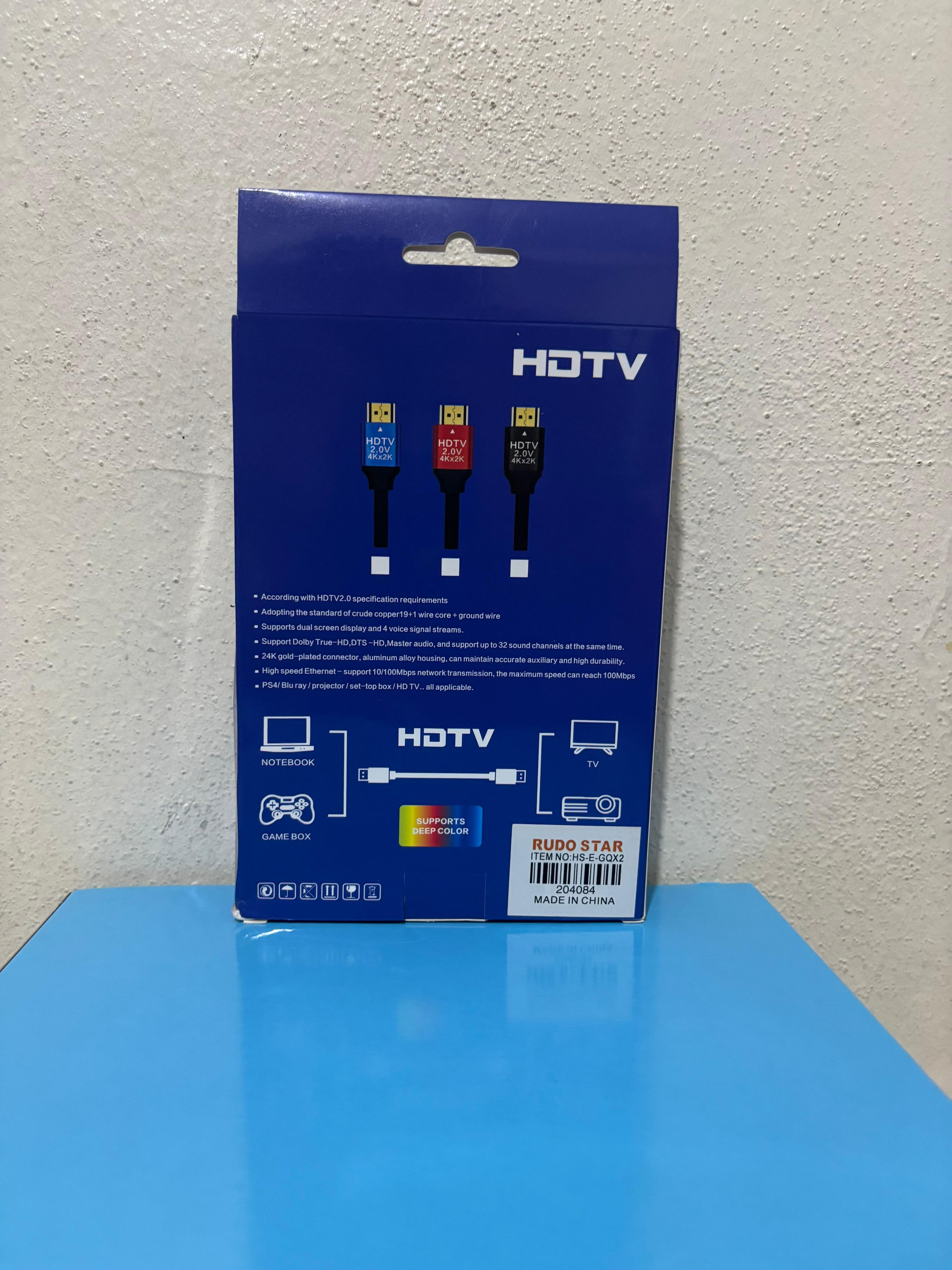 Cable HDMI 1.5 Metros HDTV 2.0 para 4K Ultra HD con Conexión de Alta D Foto 7322531-4.jpg