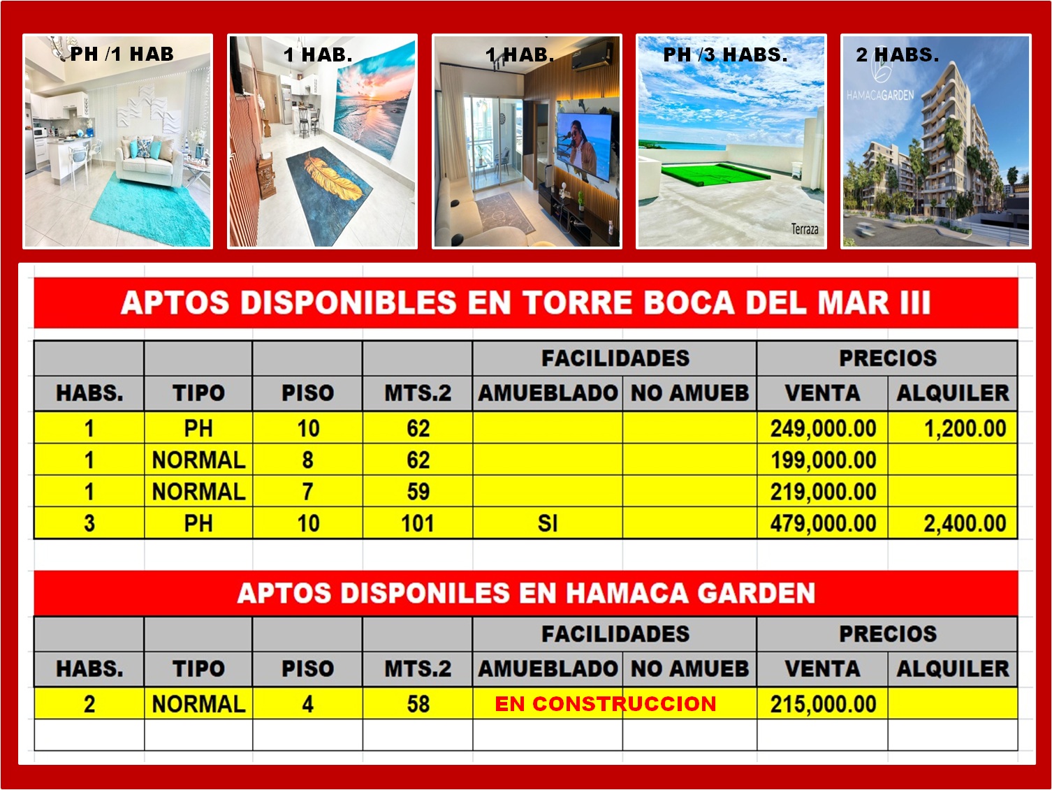 VENDO APTO EN CONSTRUCCION EN  BOCA CHICA 2 HABS. BALCON PROYECTO HAMA Foto 7322554-8.jpg
