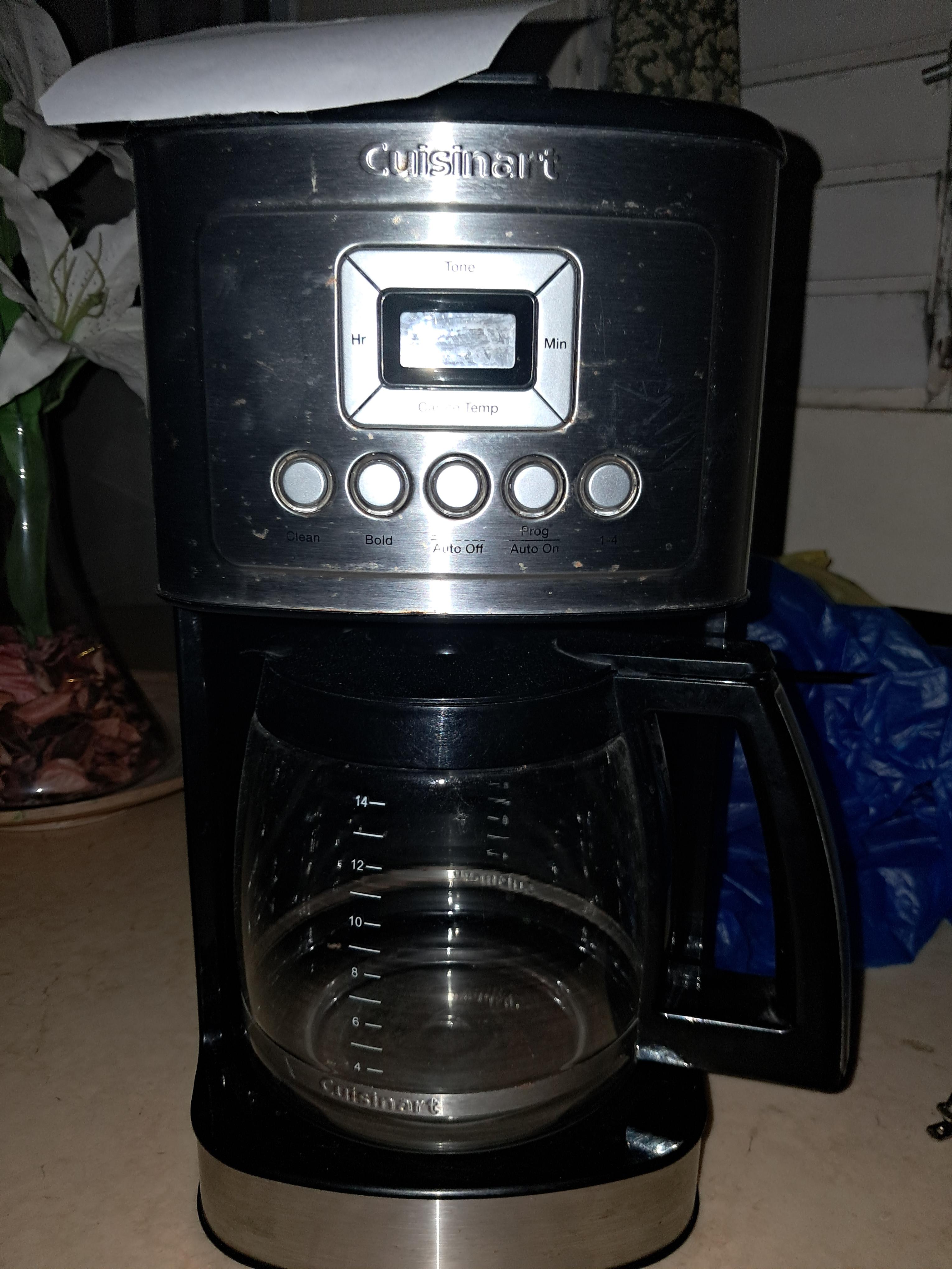 CAFETERA ELÉCTRICA MARCA CUISINART. BUENAS CONDICIONES  Foto 7322665-2.jpg