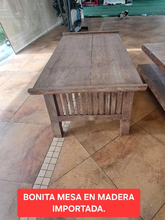 HERMOSA MESA IMPORTADA EXCELENTE MADERA EN CAOBA Foto 7322672-1.jpg