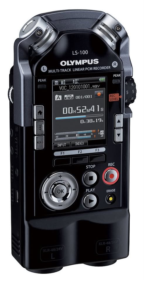 Grabadora Olympus LS-100 PCM Linear 2 Entradas combo XLR/TRS Foto 7322787-1.jpg