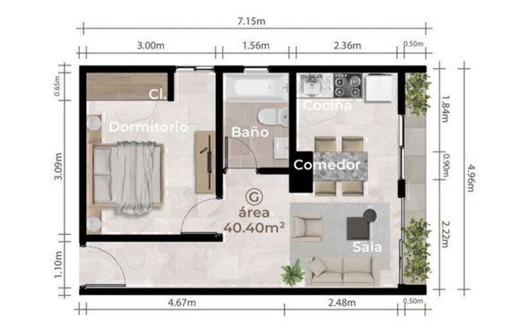 Visión tower I listo para estrenar apartamento en venta Alma Rosa I ap Foto 7323112-5.jpg