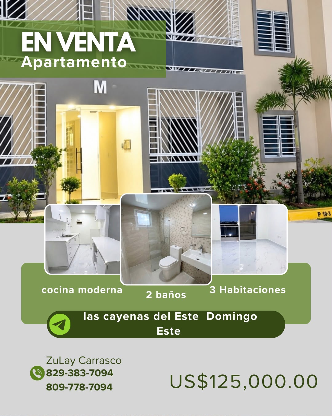 APARTAMENTO EN VENTA – RESIDENCIAL LAS CAYENAS DEL ESTE Foto 7323282-1.jpg