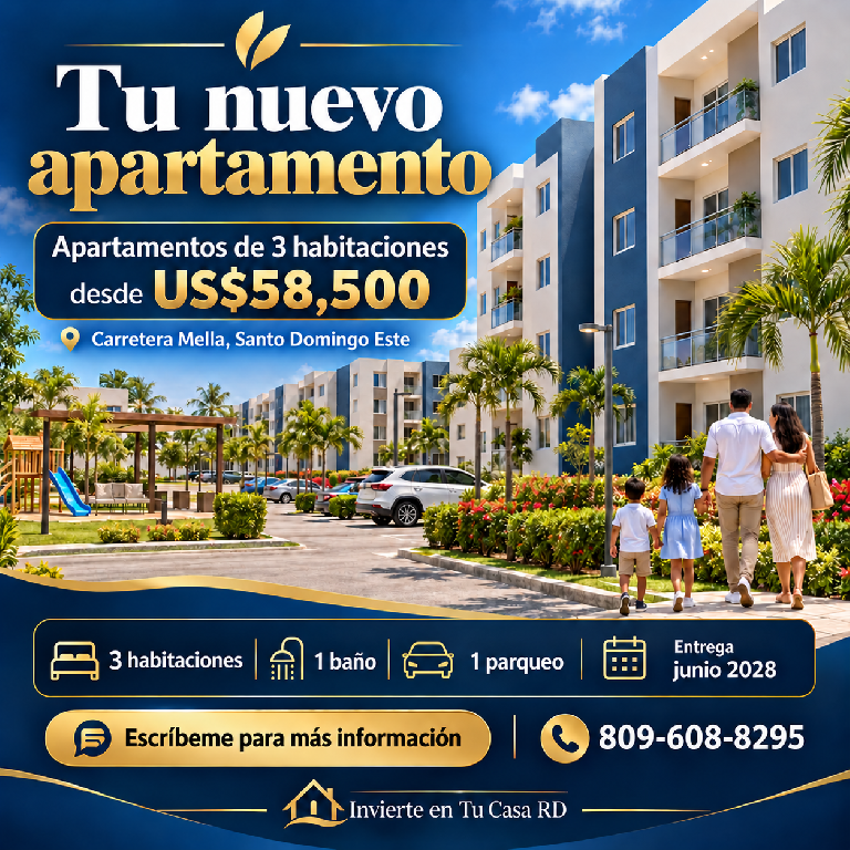Apartamentos en Venta Santo Domingo Este  Foto 7323416-1.jpg