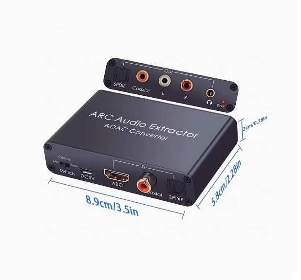 ARC Audio Extractor HDMI to RCA AV Coaxial And Analog Foto 7323879-2.jpg