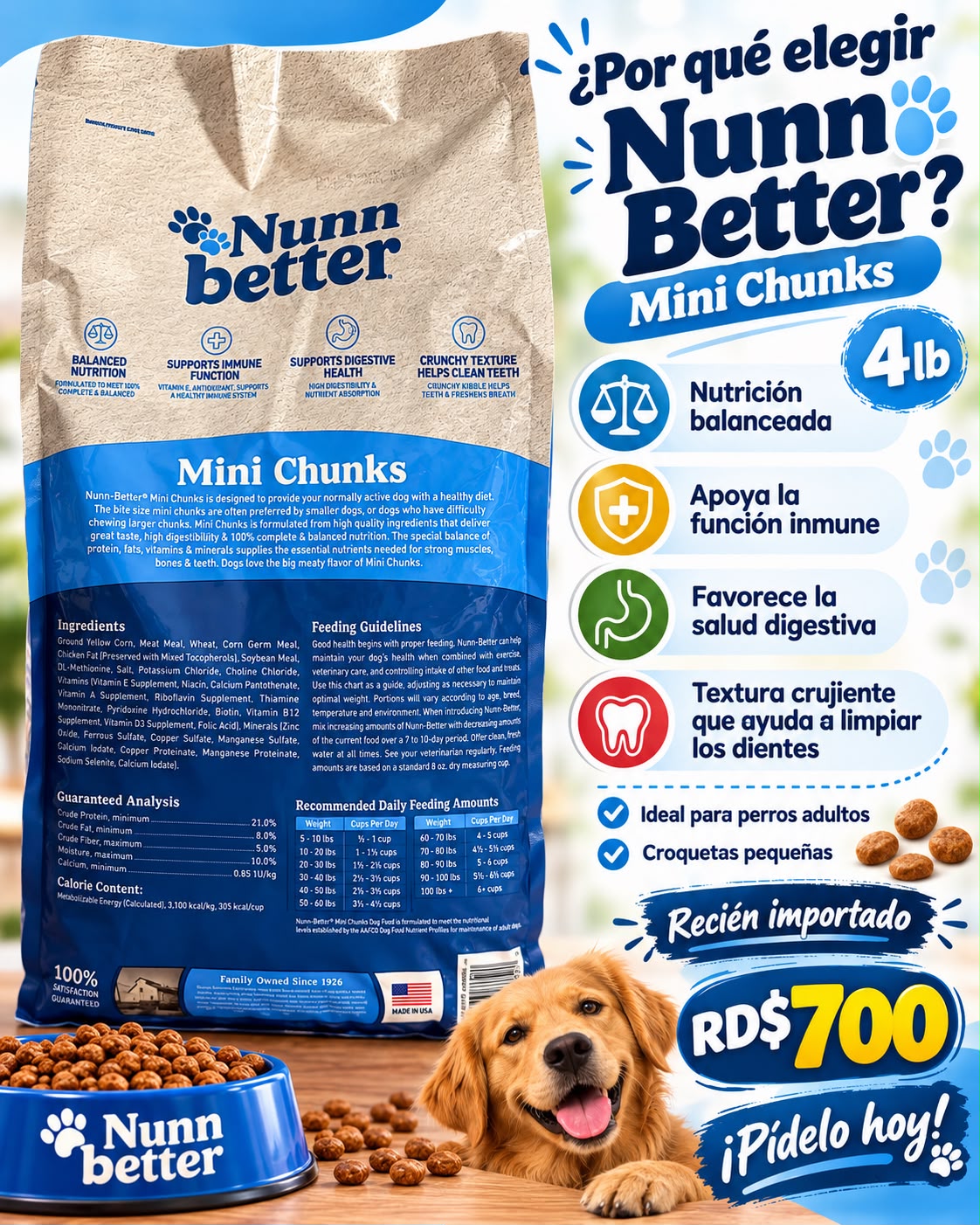 Nunn-Better Mini Chunks  Alimento para perros Foto 7323976-2.jpg