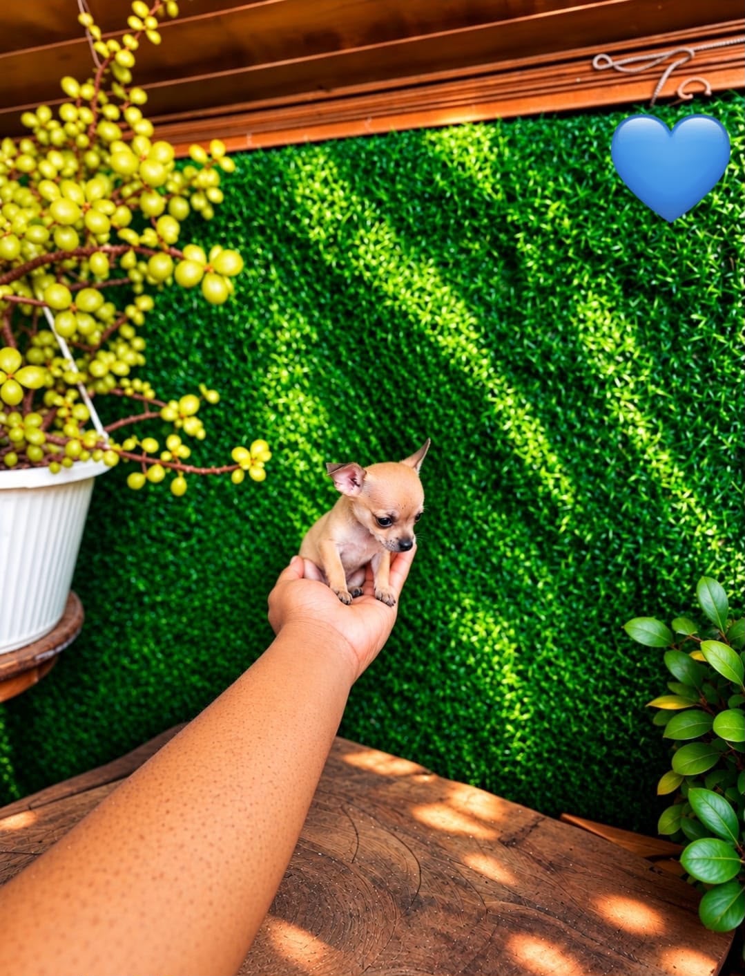 OFERTA CACHORRO CHIHUAHUA MACHO MINI UBICADO EN SANTO DOMINGO Y TIENE  Foto 7324033-4.jpg