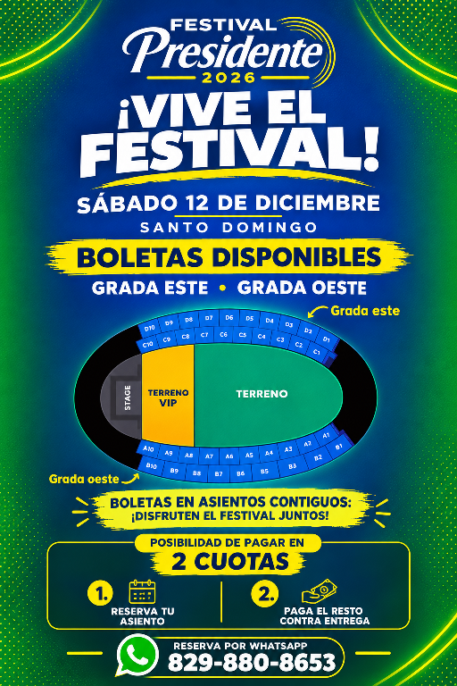Boletos Boletas Entradas Tickets Festival Presidente 2026 Foto 7324069-1.jpg