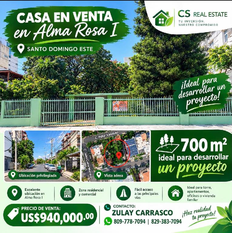  CASA EN VENTA EN ALMA ROSA I Santo Domingo Este Calle Octavio Mejía R Foto 7324125-1.jpg