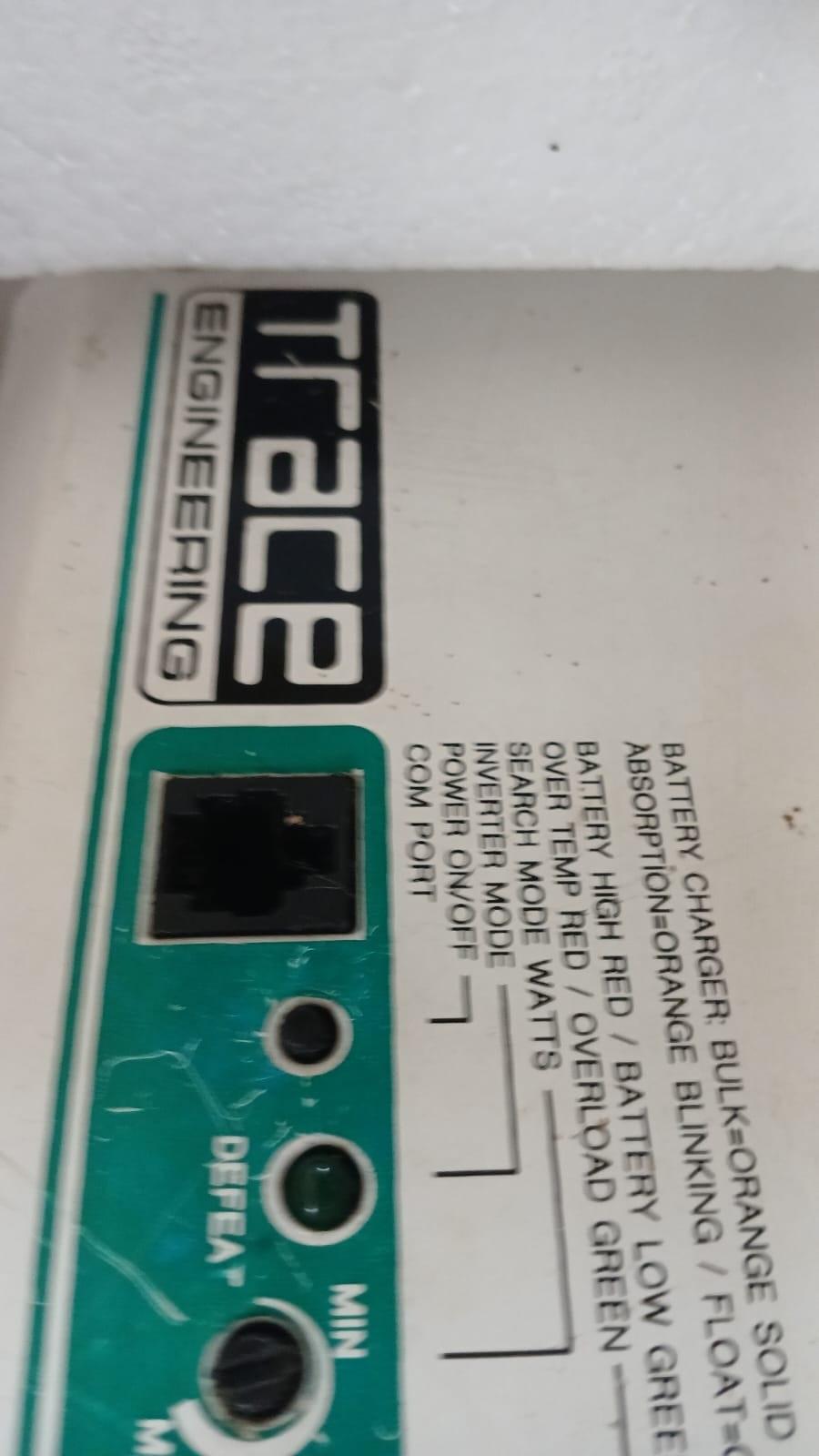VENDO INVERSOR TRACE 2.4 KW 24VDC/120VAC Foto 7324335-1.jpg