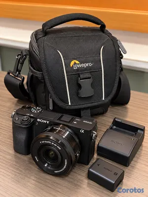 Sony A6400 4K  lente 16-50mm  bolso Lowepro y cargador Foto 7324659-2.jpg