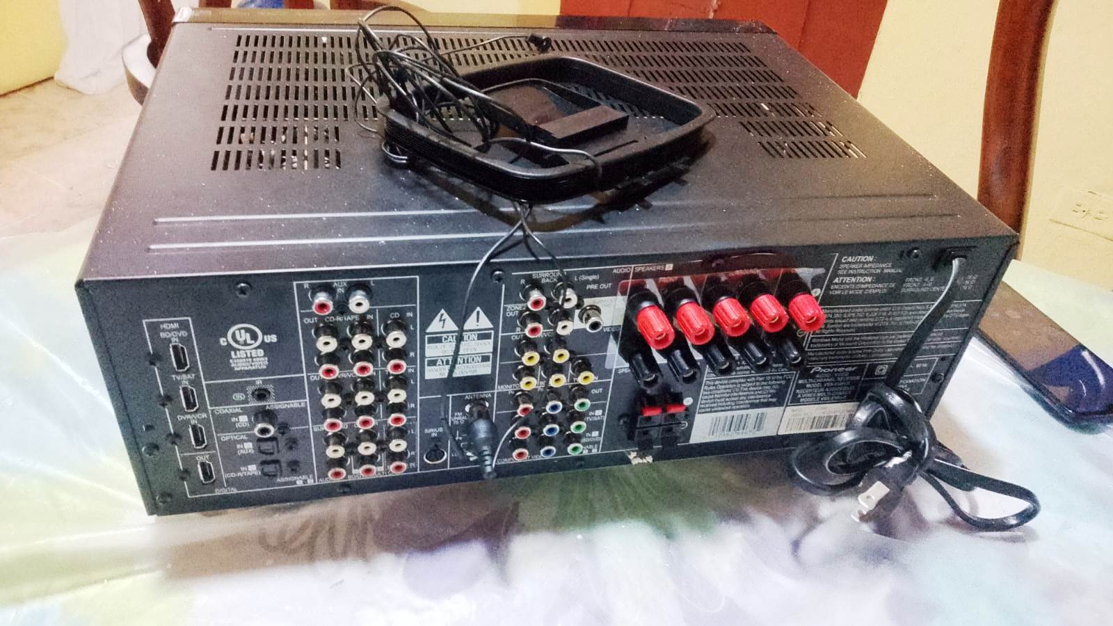 AMPLIFICADOR MULTICANAL  PIONER VSX-819 Foto 7324765-3.jpg